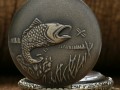 Красив Джобен часовник с риба риболовец рибар улов въдица