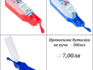 Шише за вода за куче. Приносима бутилка за куче. Кучешко Шише. Шишета за кучета.