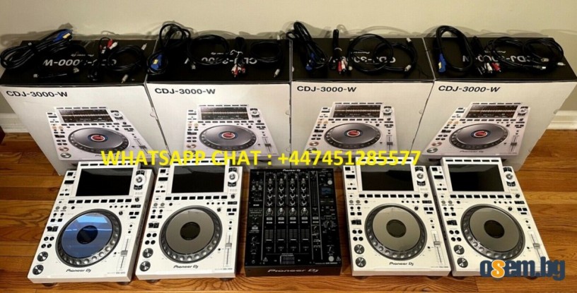 Pioneer CDJ-3000, Pioneer CDJ 2000NXS2, Pioneer DJM 900NXS2, Pioneer D...