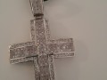 Масивен сребърен кръст