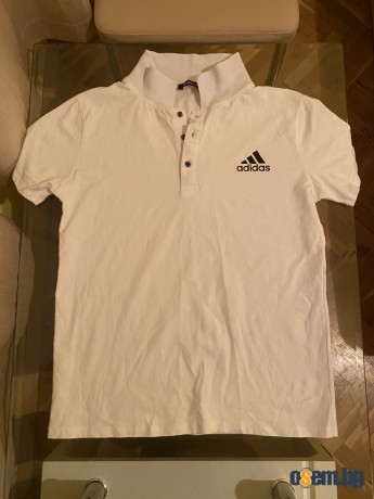 Мъжка спортна тениска с яка Adidas
