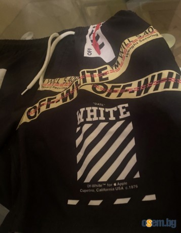 Мъжки бански OFF WHITE/Промо,лимитирана серия