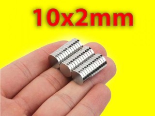 Неодимов магнит 10x2mm клас N52
