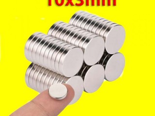 Неодимов магнит 10x3mm клас N52