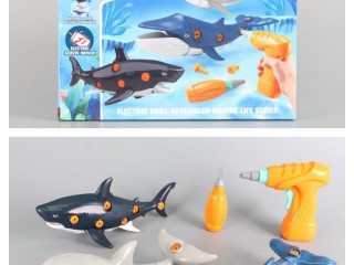 Конструктор Морски животни с винтоверт - 3D