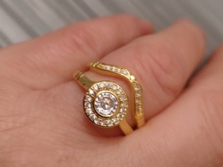 Сет модни пръстени Елион нови