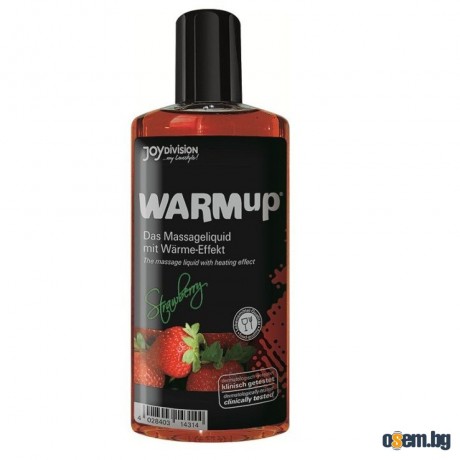 Масажно олио с аромат на ягода WARMUP STRAWBERRY