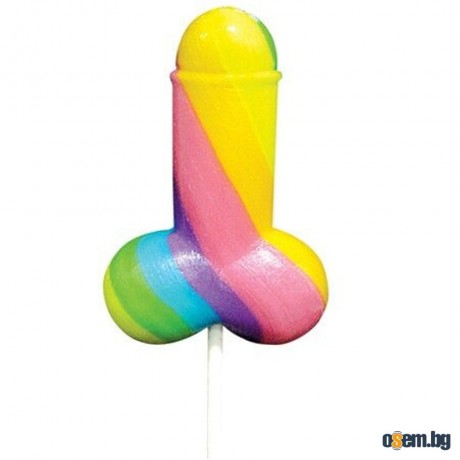Близалка PRIDE - RAINBOW COCK LOLLIPOP LGBT
