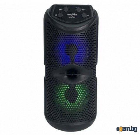 Мощна 6-инчова Bluetooth парти колонка с Hi-Fi звук и многофункционалн...