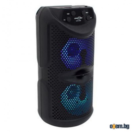 Мощна 6-инчова Bluetooth парти колонка с Hi-Fi звук и многофункционалн...