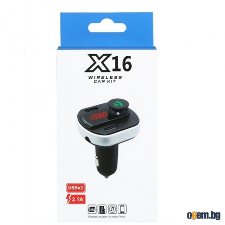 X16 Безжичен, автомобилен Bluetooth Mp3 плейър HF70