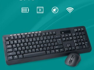 Безжични 2,4GHz wireless клавиатура и оптична мишка KMT4