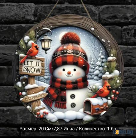 Декорация Снежен човек