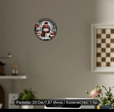 Декорация Снежен човек