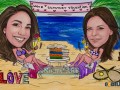 Карикатури по снимка ръчна изработка