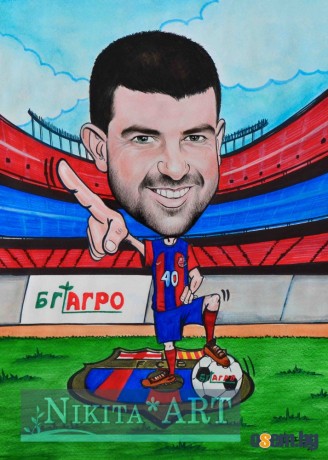 Карикатури по снимка ръчна изработка