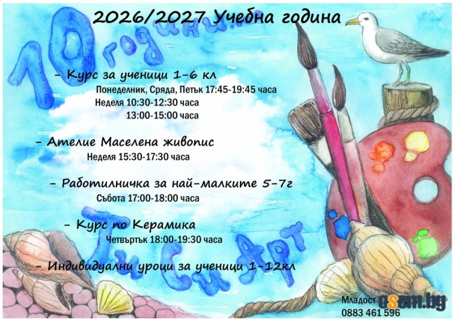Уроци по рисуване в София