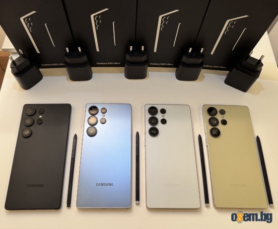 Нови налични Samsung Galaxy S25 Ultra 5G, Samsung Galaxy S25+, Samsung...