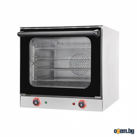 Професионална конвекторна фурна с включени 4 тави, до 300°C, таймер до...