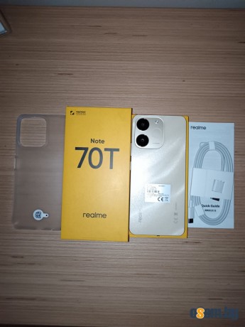 Продавам, нов смартфон Realme Note 70T 4GB RAM 128GB ЗЛАТИСТ