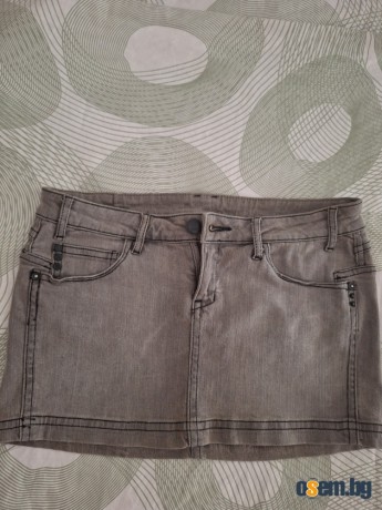 Дънкова пола "Mango Jeans"