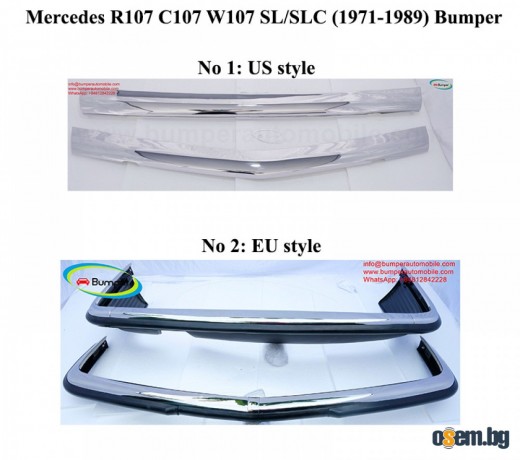 Ercedes R107 W107 C107 SL/SLC bumpers