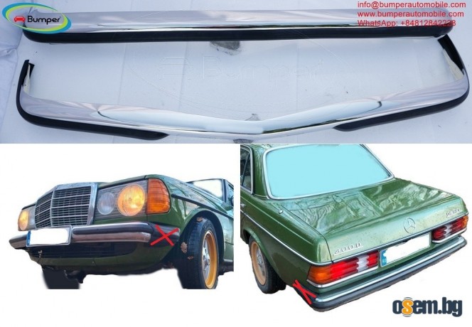 Mercedes W123 Coupe/Sedan bumpers