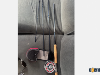 TFO Legacy Flyrod 13'6" 8 weight with a Finatic 9 plus Reel for Fishing